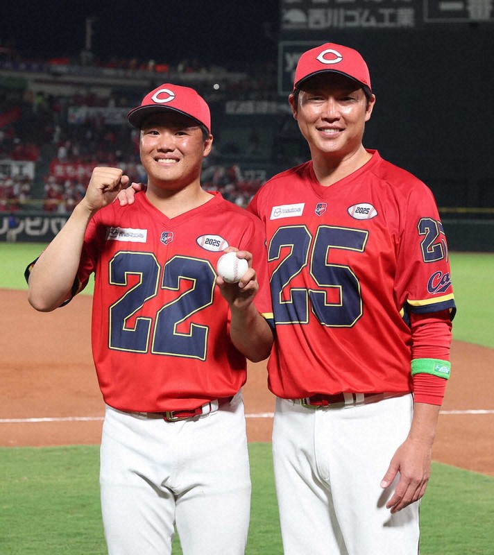 広島・高太一 「ホッとした」プロ初先発初勝利 尊敬する津田恒実