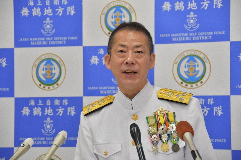 意見言える組織に」 海自舞鶴 西脇総監が着任会見 ／京都 | 毎日新聞