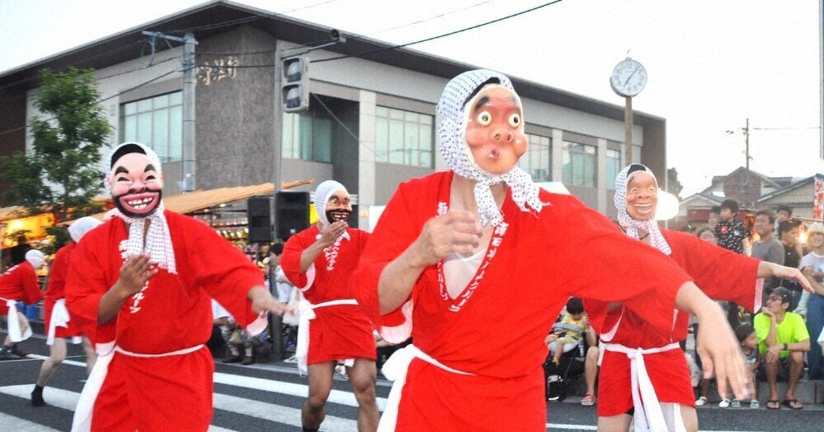 笑い誘うアツい夏 宮崎「日向ひょっとこ」本祭り ／宮崎 | 毎日新聞