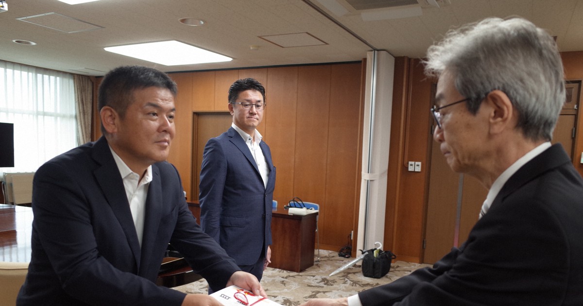 佐賀大へ「創業110年の恩返し」　地元企業が3000万円寄付