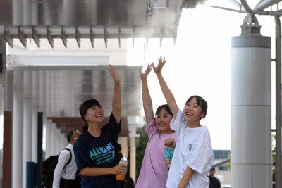 群馬伊勢崎市設立「41.8℃」紀念碑,象徵日本最高溫紀錄