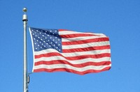 The national flag of the United States of America (Mainichi)
