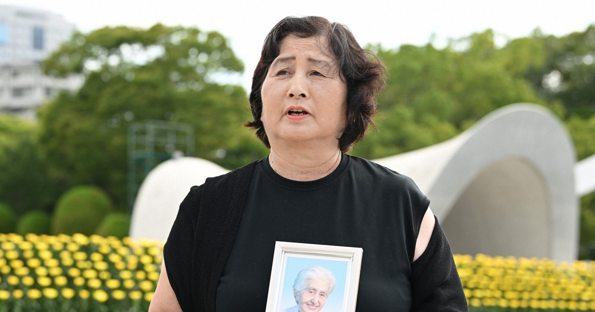 被爆隠し続けた母の怒り受け止め 広島平和祈念式典に初参加の加口敦子