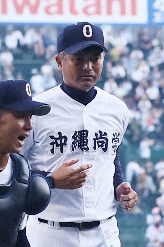 沖縄尚学監督、完封のエースは「食べなくても体重が…」 夏の甲子園
