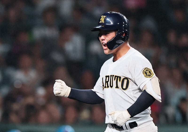 鳴門ー天理（1回戦）全国高校野球2025 夏の甲子園 [写真特集11/27