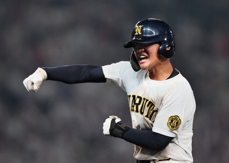 鳴門ー天理（1回戦）全国高校野球2025 夏の甲子園 [写真特集7/27