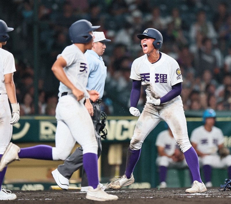 第107回全国高校野球 天理 夏50勝持ち越し 初回先制も及ばず ／奈良