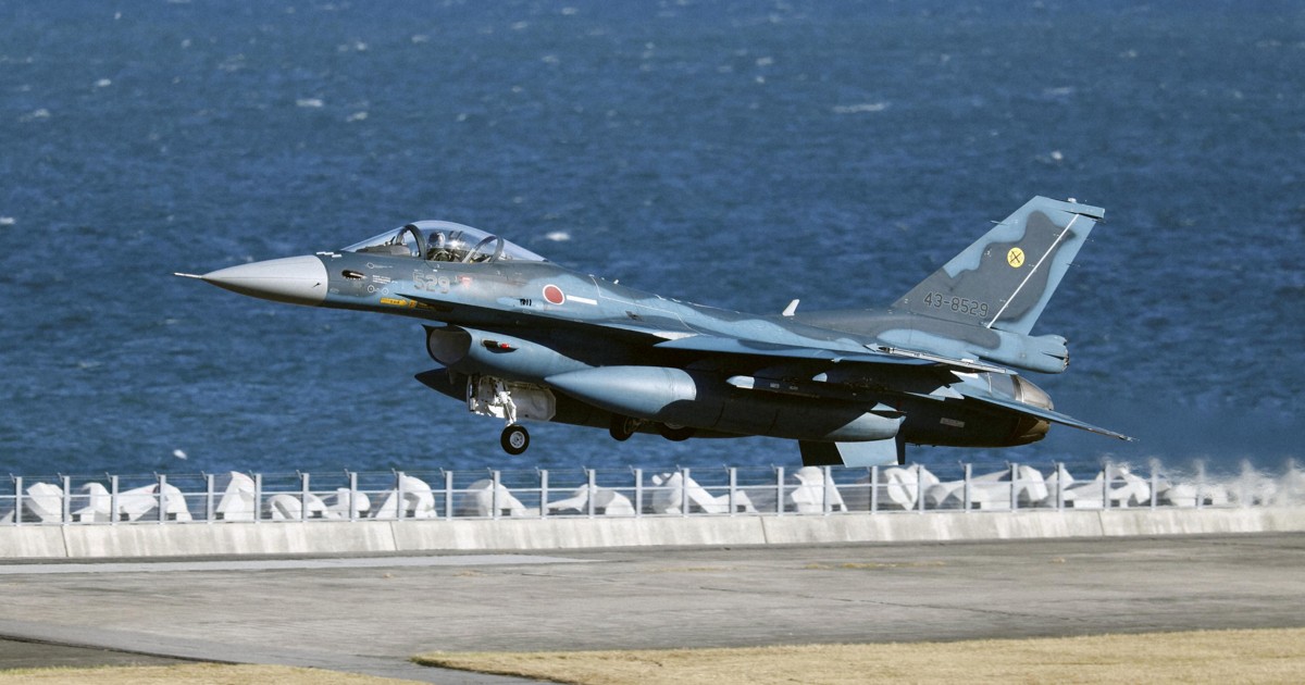 SDF F-2A fighter jet crashes in Pacific off east Japan, 1 rescued