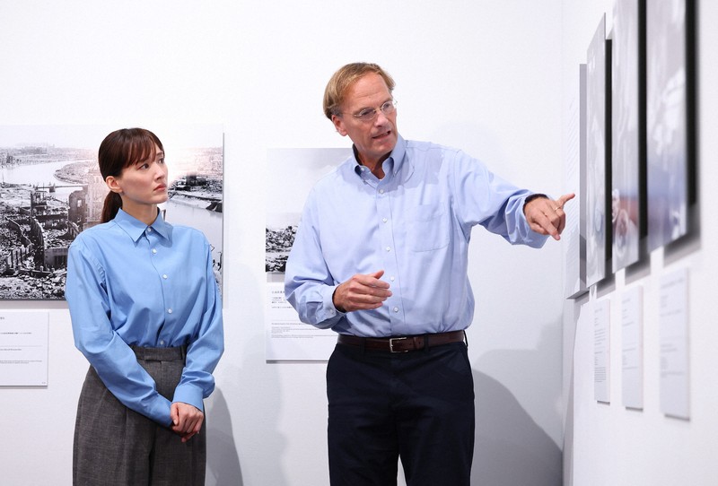 広瀬絵理 綾瀬はるかさん「二度と核兵器使ってはいけない」 被爆80年企画展