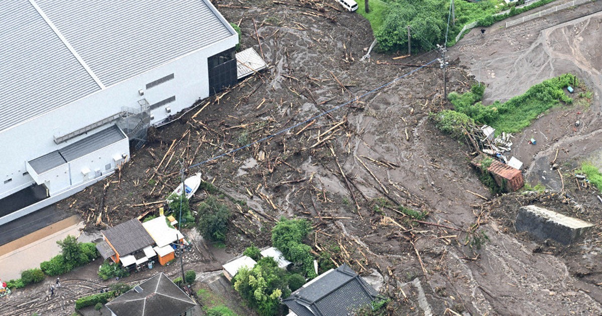 霧島・姶良で大規模浸水 一時特別警報 民家倒壊1人不明 | 毎日新聞