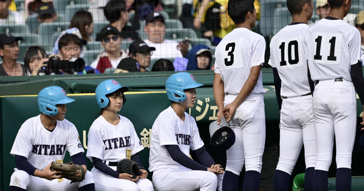 夏の甲子園初の女子部員「ボールパーソン」に　佐賀北の家永そらさん