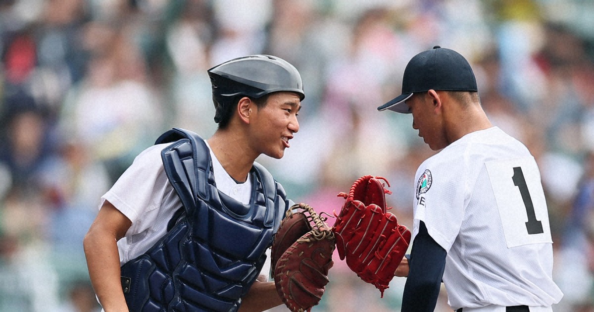 不安にならぬよう…聖隷クリストファーバッテリーの信頼関係 甲子園