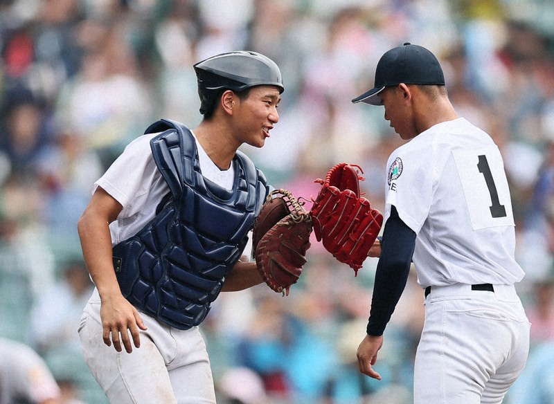 不安にならぬよう…聖隷クリストファーバッテリーの信頼関係 甲子園