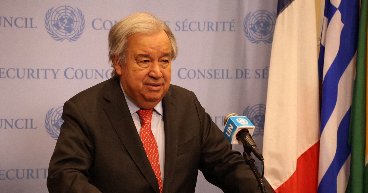 Message from UN Secretary-General on 80th anniversary of Nagasaki atomic bombing