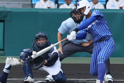 も*ん様 【甲子園】青藍泰斗 高校野球　応援ユニホーム 栃木【ラスト１枚】 青藍泰斗が鮮やか青色の斬新ユニホームに込めた思い 夏の甲子園 | 毎日新聞