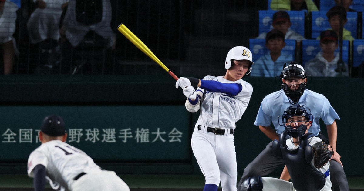 第107回全国高校野球 明豊 夏の初戦突破 ナイター制し3年ぶり ／大分