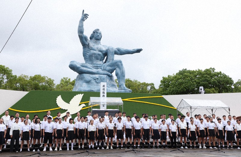 戦後80年：ノーモア、核の炎 長崎原爆80年で祈り | 毎日新聞