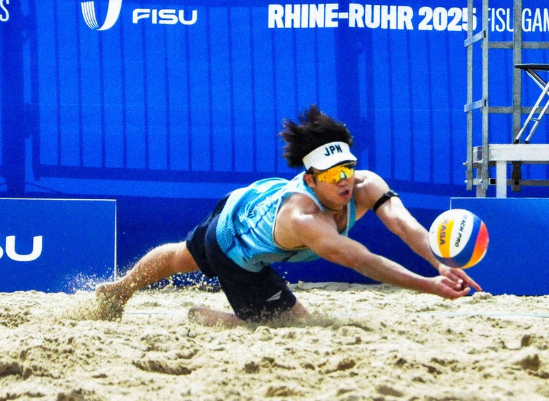 バレーボール・ビーチバレー：世界ユニバ インドア＆ビーチ 水町