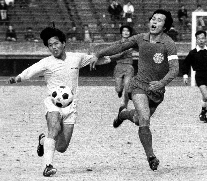 サッカー　釜本さん 釜本邦茂さん｜Ryotaro Yamashita
