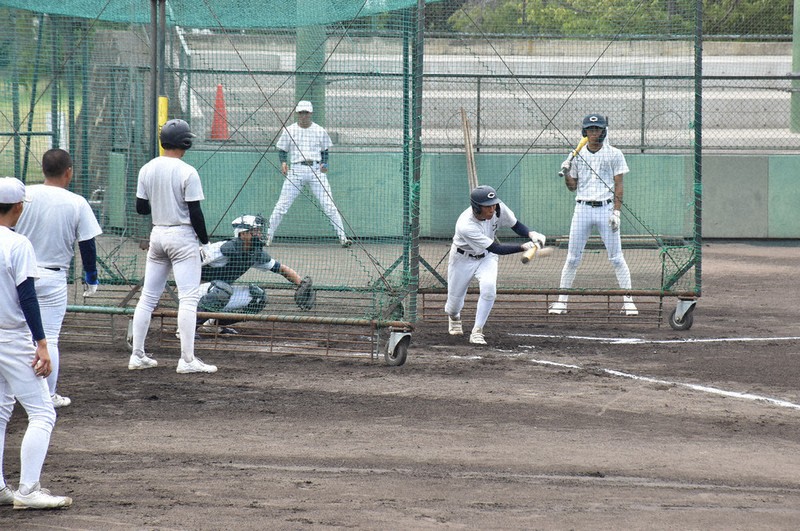 全国高校野球 中越、初戦に向け汗 「無駄のない練習できた」 13日に