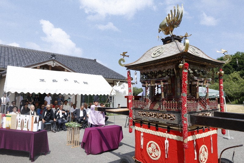 地震で大破のみこし、復活し帰還 再び巡行へ 姫路の名工修復 石川