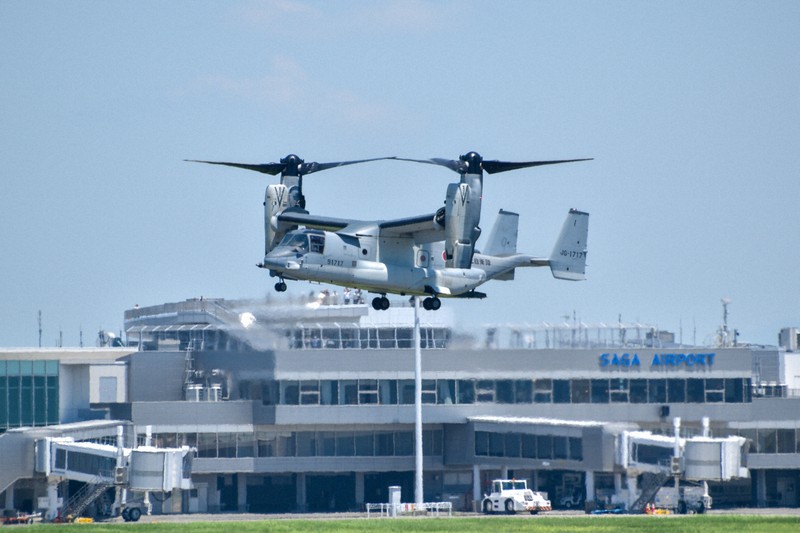 オスプレイ17機、佐賀へ移駐完了 千葉・木更津から最後の1機飛来