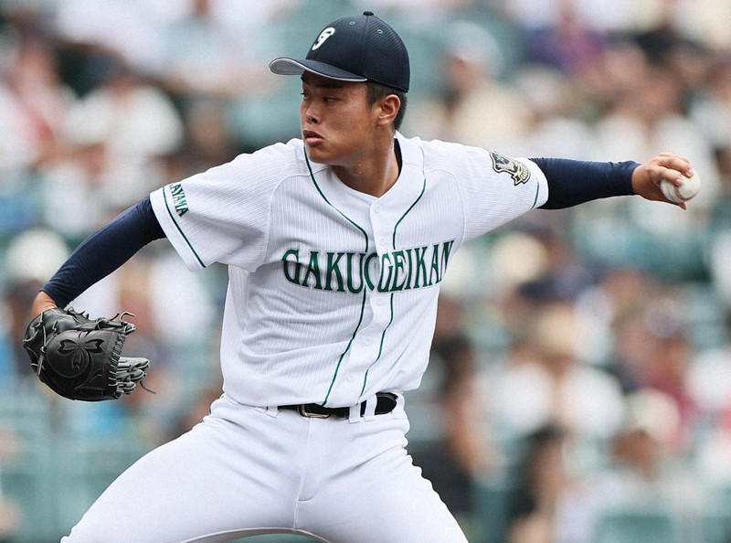 岡山学芸館　公式戦ユニフォーム ストライプ 岡山学芸館 公式戦ユニフォーム ストライプ 岡山学芸館、2年連続で初戦突破