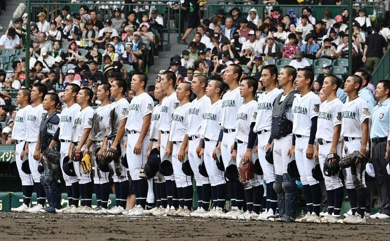 第107回全国高校野球 2回戦 岡山学芸館 古豪を撃破 投打かみ合い好発進