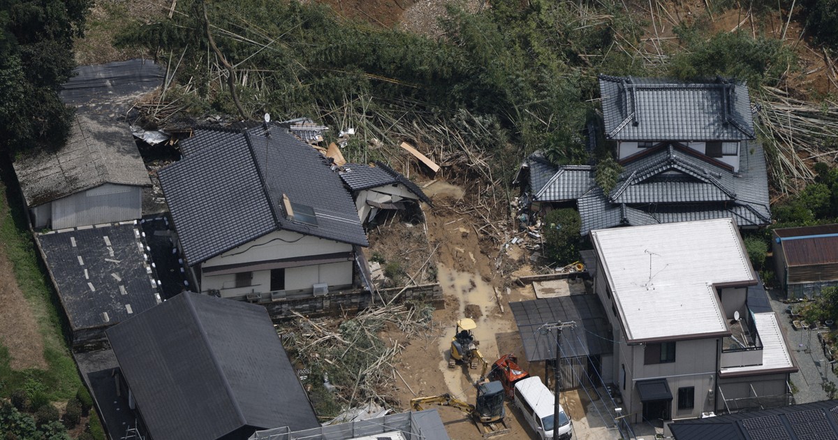8月の熊本大雨、1人安否不明のまま　農地やハウス被害は799億円
