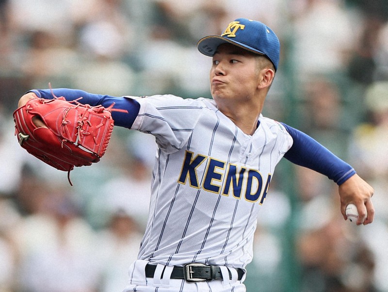 京都国際ー健大高崎（2回戦）全国高校野球2025 夏の甲子園 [写真