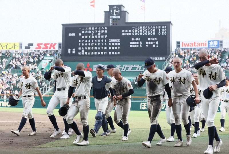 第107回全国高校野球 2回戦 神村学園 一丸、駆け抜けた夏 粘り届かず