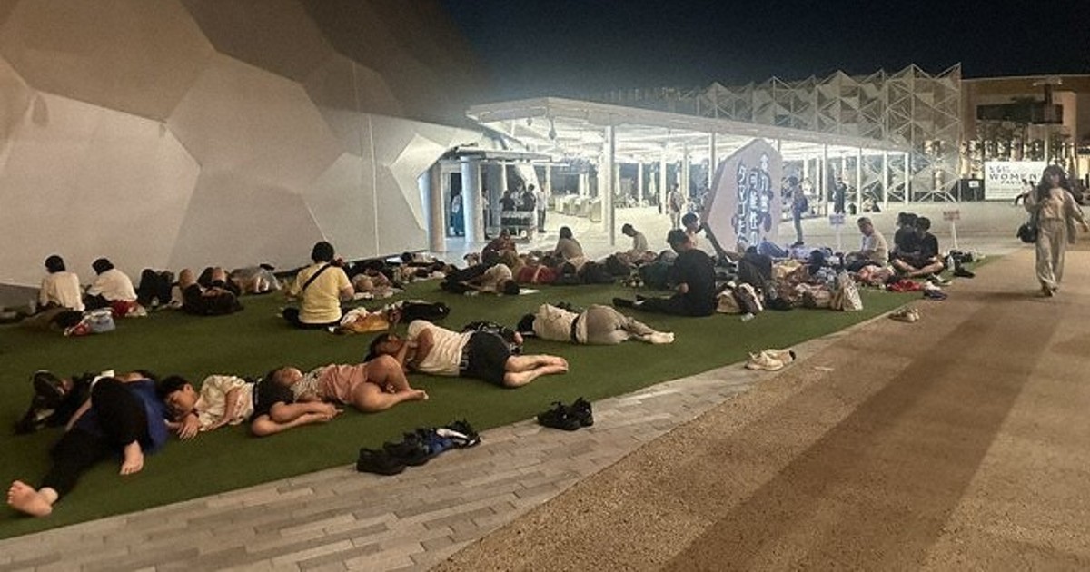 万博帰宅困難トラブル、1.1万人が朝まで滞留　試算結果公表