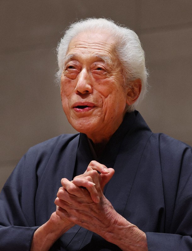 【さばとし】千宗室 名刺 裏千家15代家元 100歳の元特攻隊員】裏千家15代家元・千玄室さん 茶人が伝える