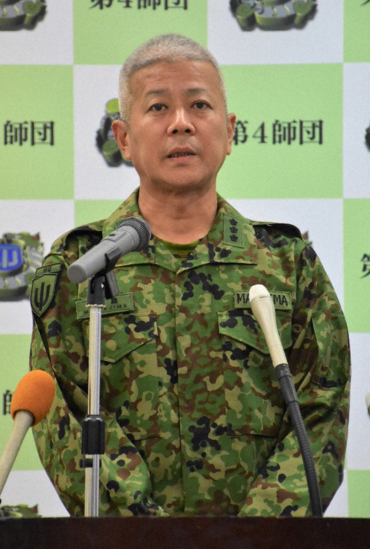 即応体制を高める」 陸自第4師団長 前島陸将が着任 ／福岡 | 毎日新聞