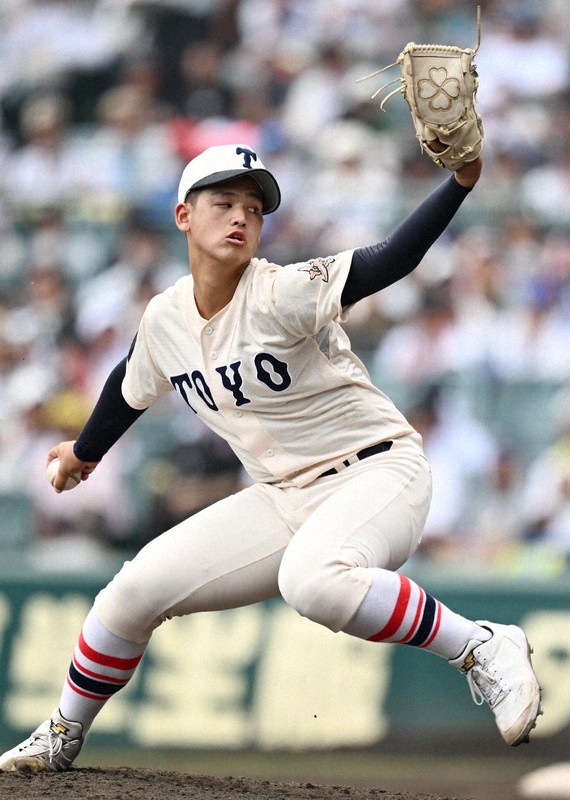 東洋大姫路ー花巻東（2回戦）全国高校野球2025 夏の甲子園 [写真特集31