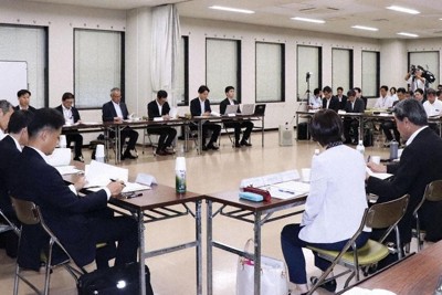 利水関係協議会の会合＝静岡県藤枝市で