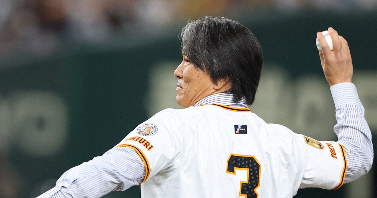 長嶋茂雄さん追悼試合　「ON」王さん、松井秀喜さんら始球式に登場