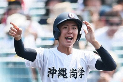 3代で甲子園の沖縄尚学・田中 亡き祖父への思い胸に狙う全国制覇