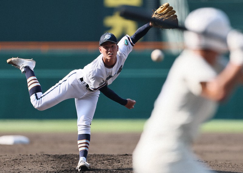 高校野球 甲子園 高川学園ー日大三（3回戦）全国高校野球2025 夏の甲子園 [写真特集7/19