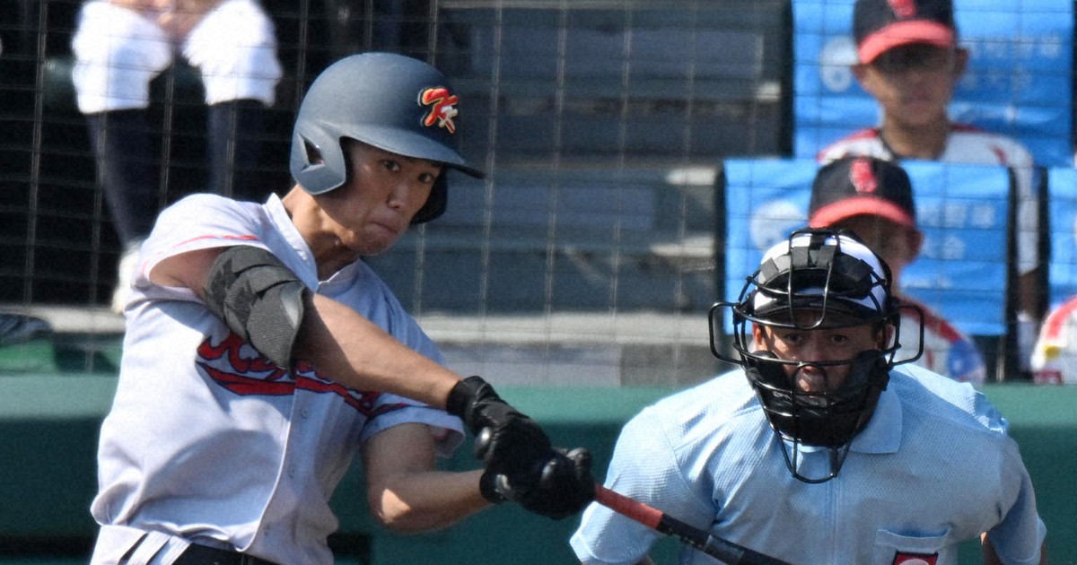 毎日新聞のニュース記事「「もっと3年生と…」 京都国際・小川、恩返しの決勝打 夏の甲子園」の画像