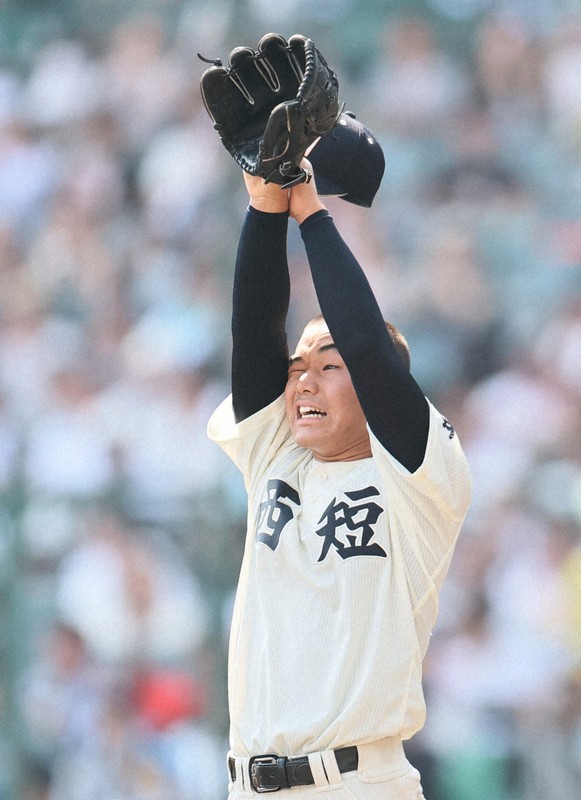 東洋大姫路ー西日本短大付（3回戦）全国高校野球2025 夏の甲子園 [写真