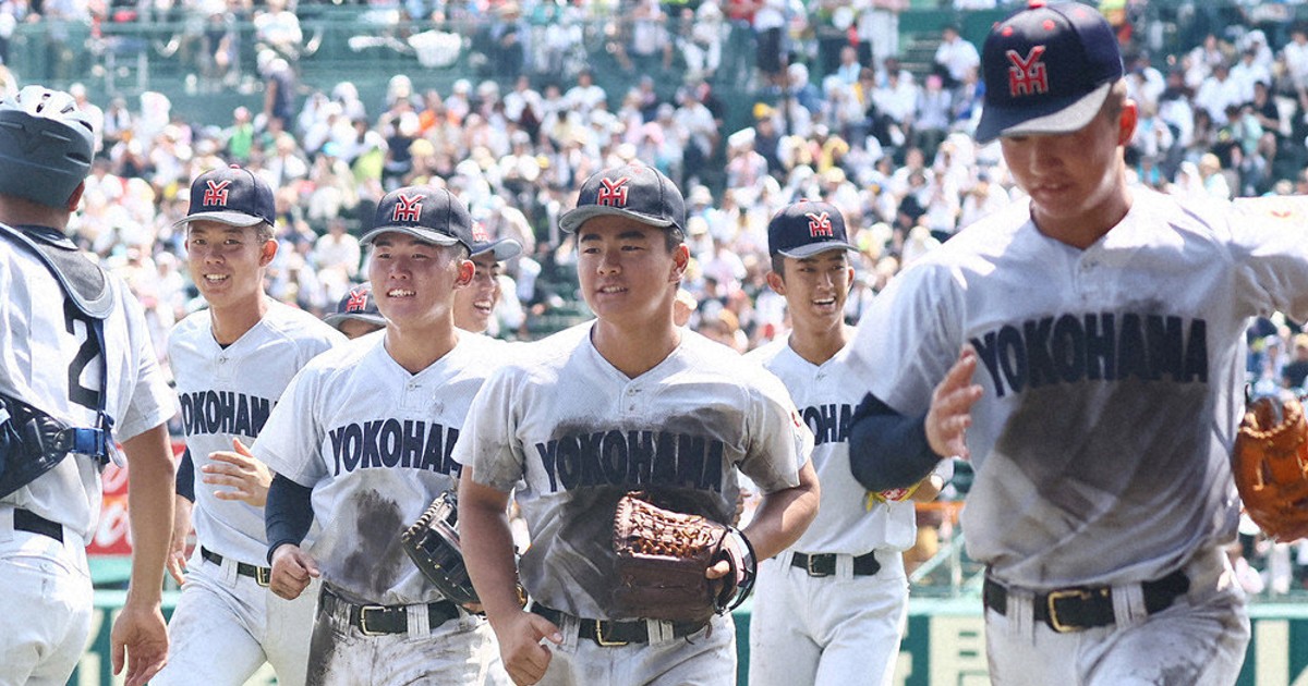 全国高校野球 横浜、17年ぶり8強 織田、2度目の完封劇 ／神奈川 | 毎日新聞