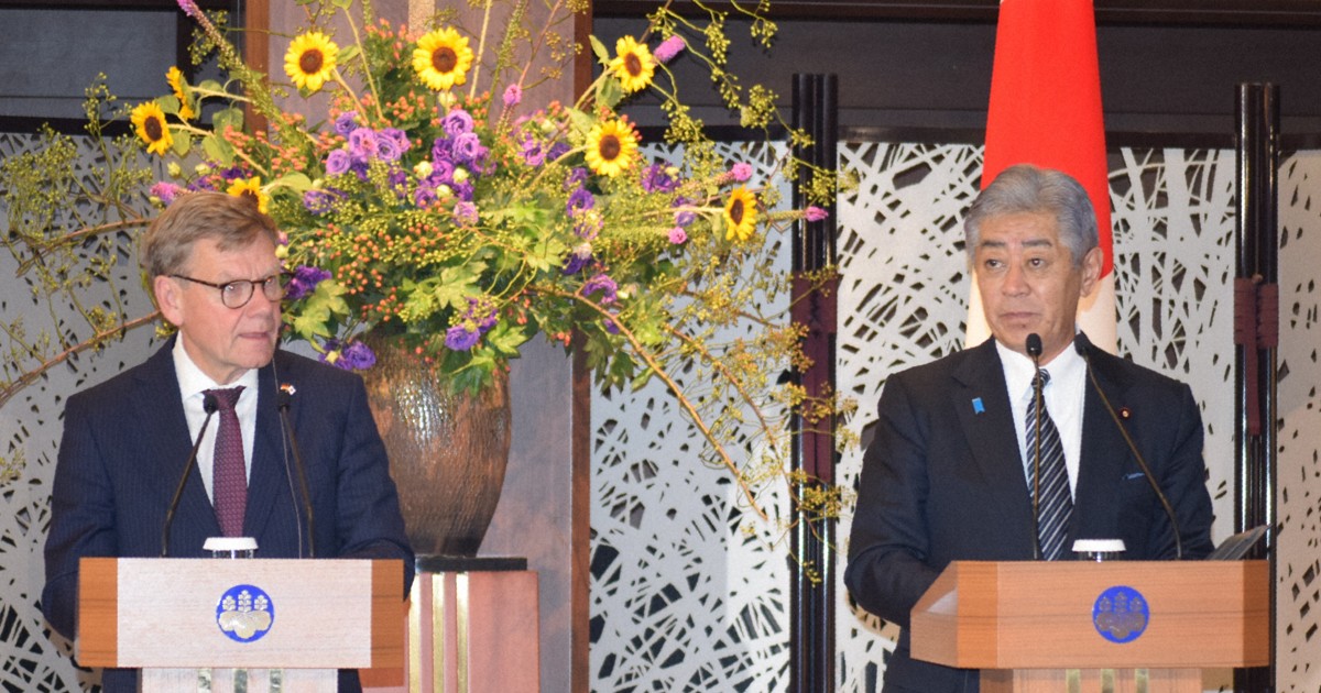 日独外相、防衛技術など安保協力強化で一致　2プラス2早期開催へ
