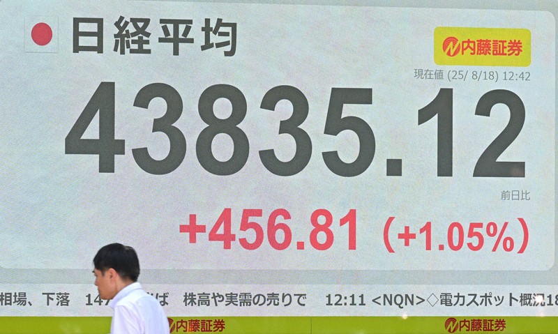 日経平均、2営業日連続で最高値更新 終値は4万3714円 | 毎日新聞