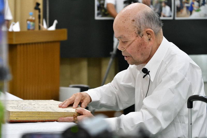 旧満州で集団自決の犠牲者ら悼む 石破首相も追悼文 兵庫・豊岡 | 毎日新聞