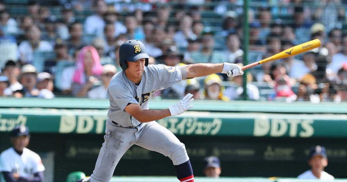 甲子園】仙台育英1年・有本 8強逃し「あと4回、全部来て日本一に