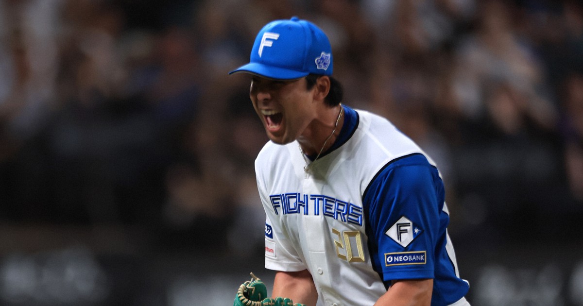 日本ハム、接戦を制する オリックス戦 プロ野球パ・リーグ [写真特集1