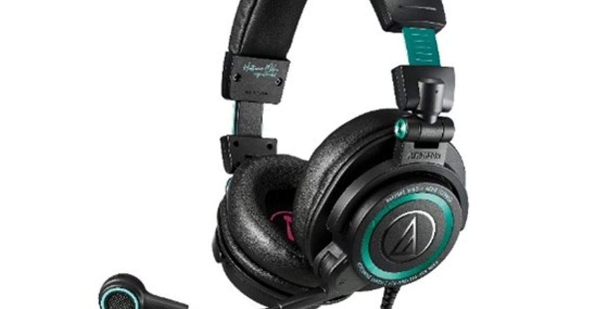 オーディオテクニカ ストリーミングヘッドセット 初音ミク オーディオテクニカから「初音ミク」コラボレーションモデルの