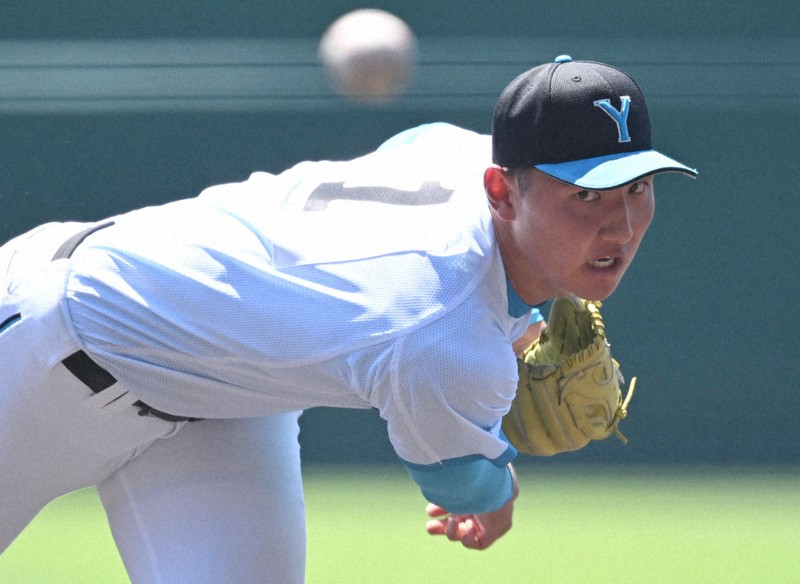 山梨学院・菰田、同じ2年の相手エースに「優勝して」 夏の甲子園