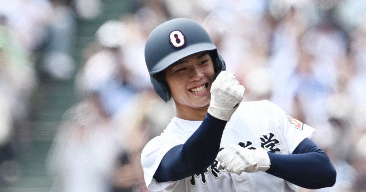 感謝し沖縄に帰りたい」 決勝打の沖縄尚学・宜野座 夏の甲子園 | 毎日新聞